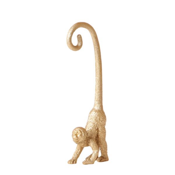 Ornament Monkey Long Tail - Goud